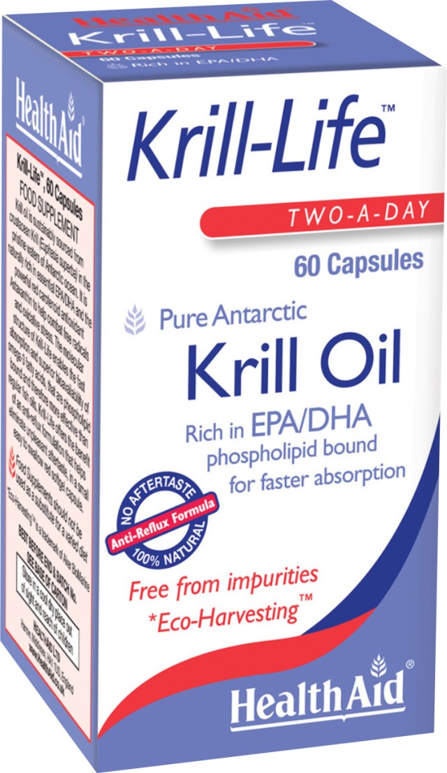 Health Aid Krill-Life Oil 500mg Συμπλήρωμα Διατροφής για την Υγιή … Health Aid Krill-Life Oil 500mg Συμπλήρωμα Διατροφής για την Υγιή …