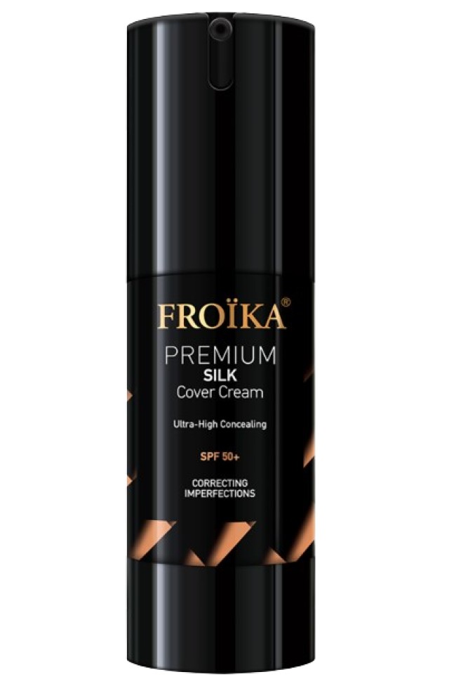 Froika Premium Silk Cover Cream SPF50+ Αδιάβροχη Κρέμα Υψηλής Κάλυψης … Froika Premium Silk Cover Cream SPF50+ Αδιάβροχη Κρέμα Υψηλής Κάλυψης …
