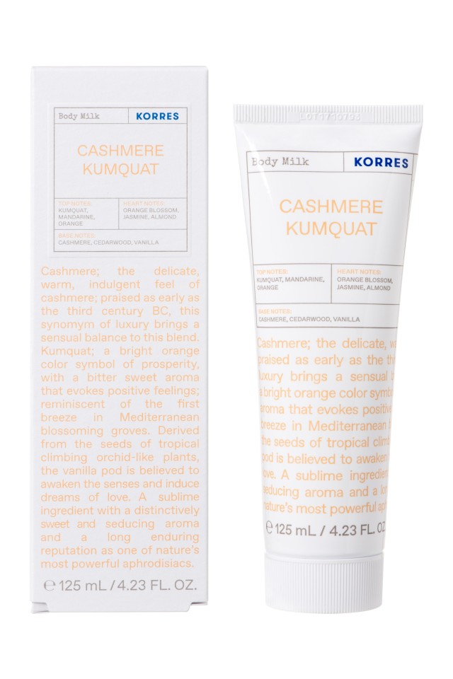 Korres Cashmere Kumquat Γαλάκτωμα Σώματος 125ml