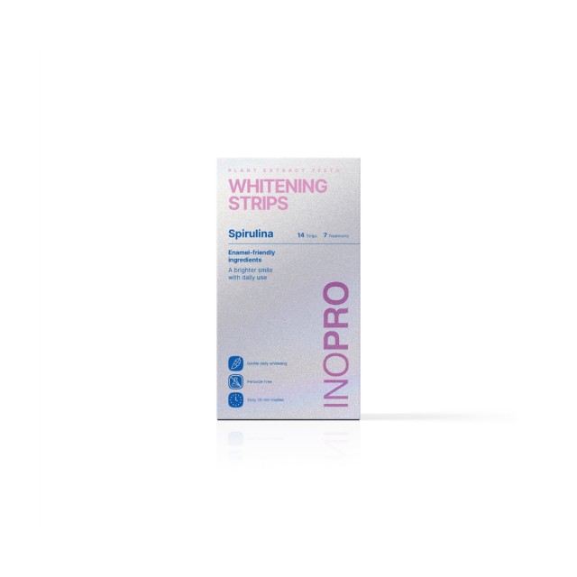 Inopro Whitening Strips Ταινίες Λεύκανσης Δοντιών Spirulina, με … Inopro Whitening Strips Ταινίες Λεύκανσης Δοντιών Spirulina, με …