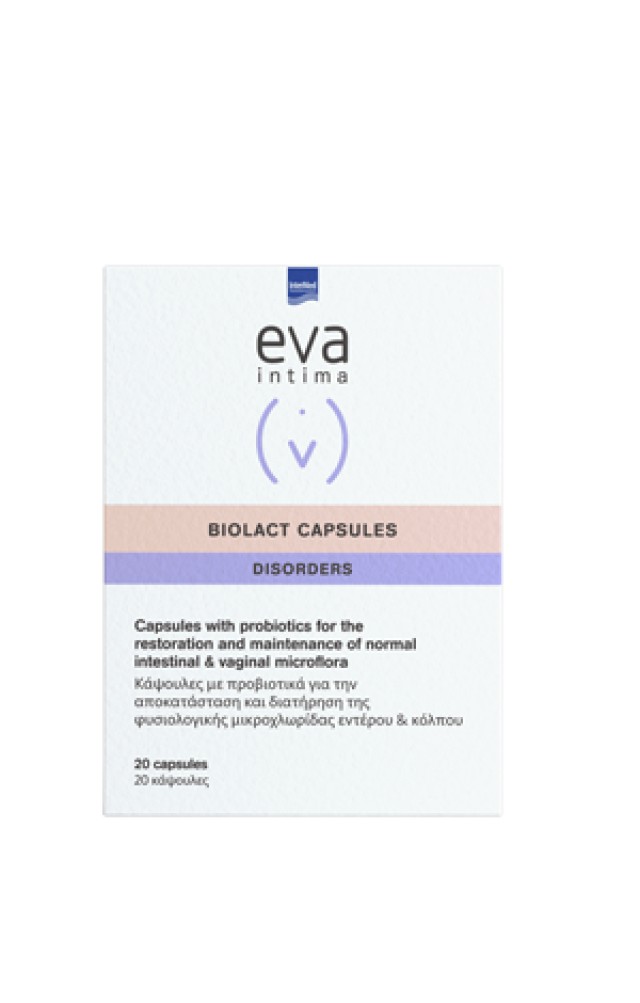 Intermed Eva Intima Biolact Disorders Προβιοτικά για την Εντερική & Κο … Intermed Eva Intima Biolact Disorders Προβιοτικά για την Εντερική & Κο …