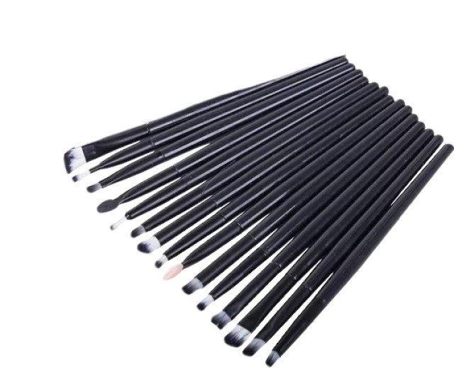 OEM Σετ Πινέλα Μακιγιάζ Black 15 Τεμαχίων OEM Σετ Πινέλα Μακιγιάζ Black 15 Τεμαχίων