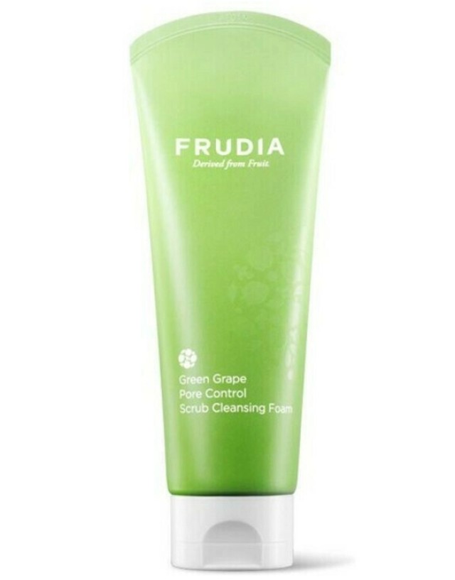 Frudia Green Grape Pore Control Scrub Cleansing Foam Scrub & Αφρός Καθ …