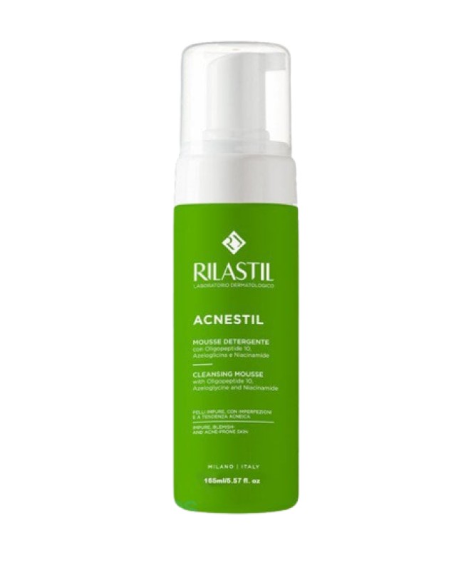Rilastil Acnestil Cleansing Mousse Καθαριστικός Αφρός Για Λιπαρές Επιδ …