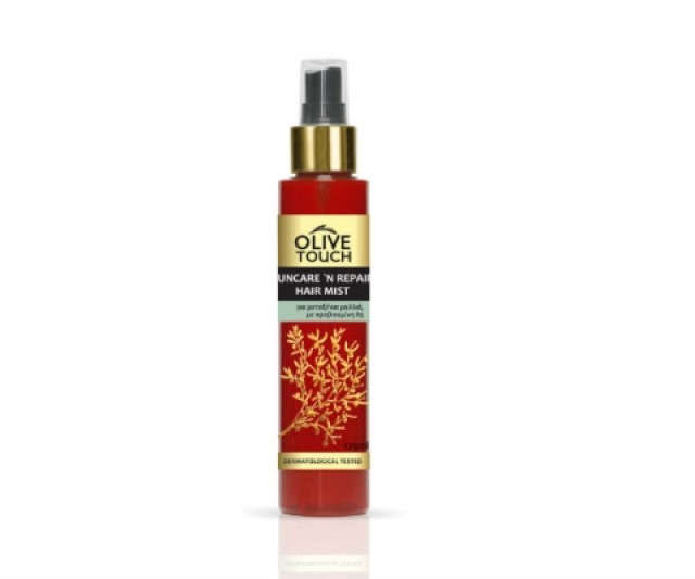 Olive Touch Oil Suncare Repair Hair Mist Επανορθωτικό Λάδι για τα Μαλλιά 125ml