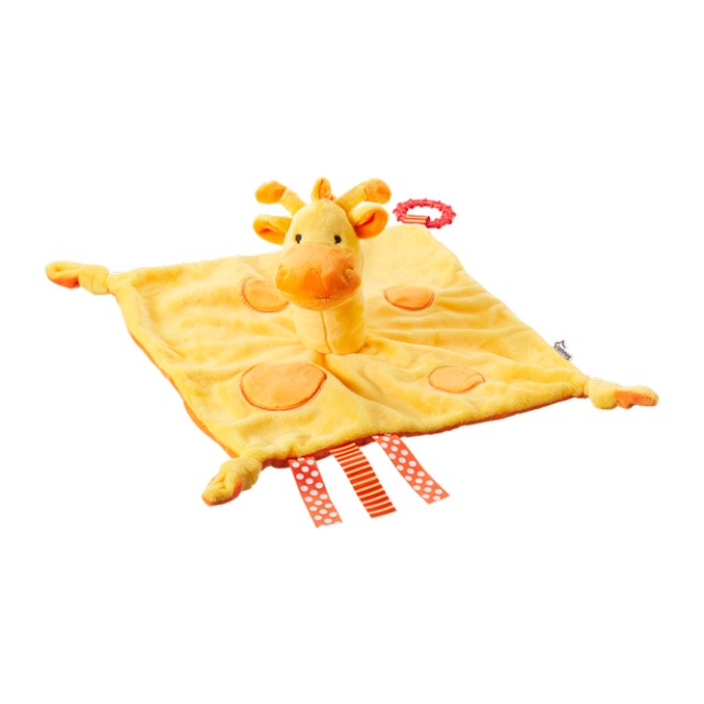 Tommee - Tippee Nannies Comforter Gerry Giraffe Κουβερτάκι για τον Ύπνο Gerry η Καμηλοπάρδαλη από Μαλακό Ύφασμα Μαζί με Λούτρινο Αρκουδάκι 1 Τεμάχιο