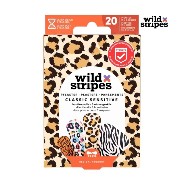 Wild Stripes Classic Sensitive Animal Αυτοκόλλητα Επιθέματα Πολύχρωμα …