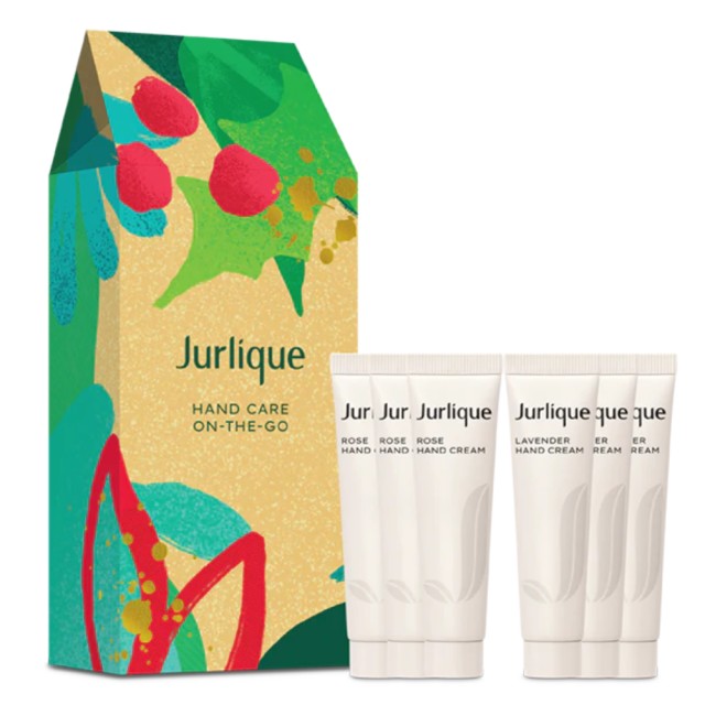 Jurlique PROMO Hand Care Rose Cream Ενυδατική Κρέμα Χεριών Τριαντάφυλλο 3x15ml - Hand Care Lavender Cream Λεβάντα 3x15ml