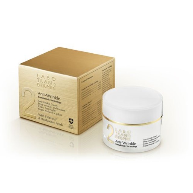 Labo Transdermic 2 Anti Age Wrinkle Cream Αντιρυτιδική Κρέμα Προσώπου Για Βαθιές & Έντονες Ρυτίδες 50ml