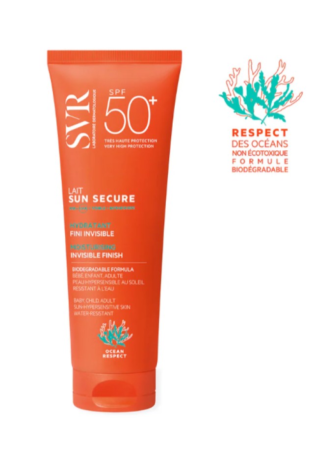 SVR Sun Secure Lait SPF50+ Αντηλιακό Γαλάκτωμα Προσώπου & Σώματος Χωρί &hellip;