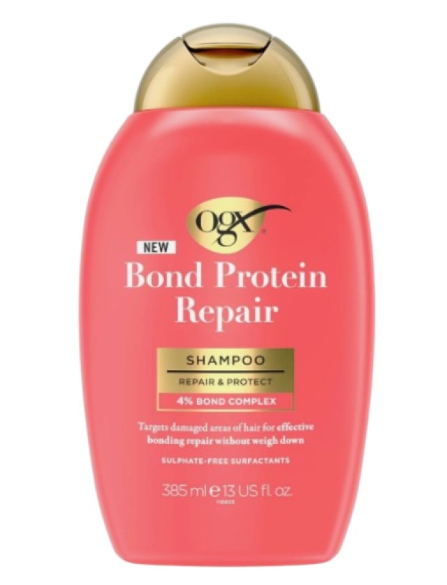 OGX Bond Protein Repair & Protect Shampoo Σαμπουάν 385ml