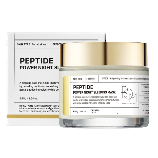 Beauty Of Majesty Peptide Power Night Sleeping Mask Μάσκα Νυκτός για Σ &hellip;