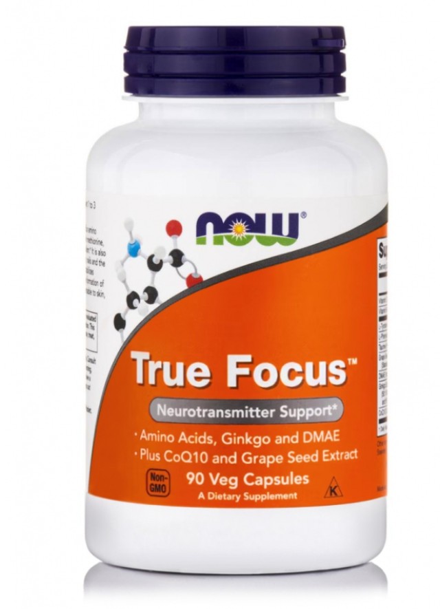 Now Foods True Focus Συμπλήρωμα Διατροφής για την Γενική Ευεξία του Ορ …