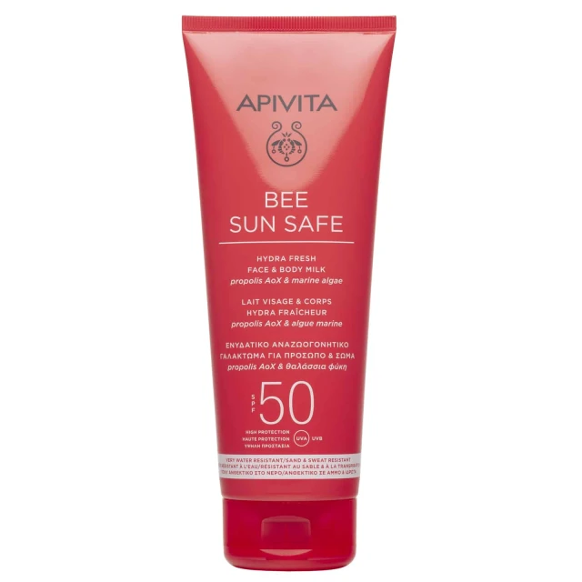 Apivita Bee Sun Safe Hydra Fresh Face Body Milk SPF50 Moisturizing …