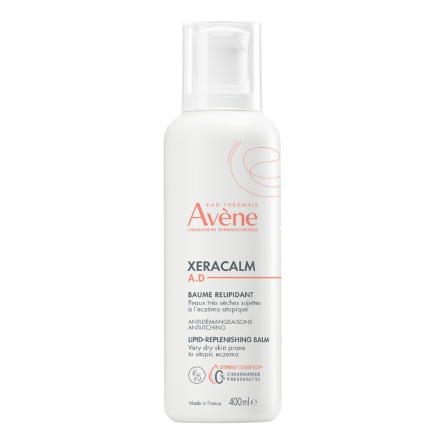 Avene Eau Thermale Xeracalm A.D Baume για Αναπλήρωση των Λιπιδίων 400m …