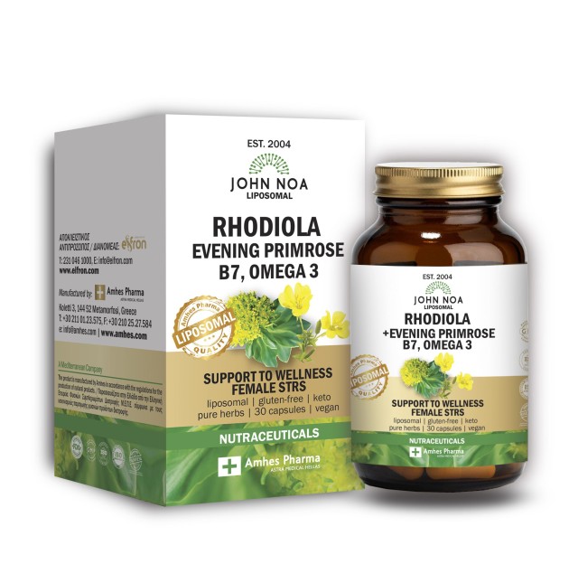 John Noa Liposomal Rhodiola Evening Primrose Τόνωση της Διάθεσης & της &hellip;