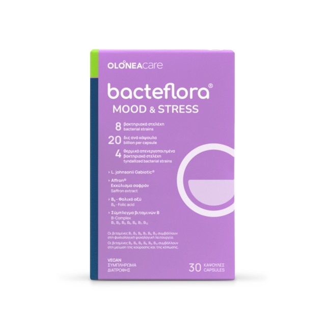 Olonea Bacteflora Mood & Stress για τη Διάθεση & τη Διαχείριση του Str …