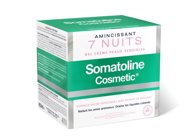 Somatoline Cosmetic Αδυνάτισμα 7 Νύχτες Natural Gel - Κρέμα για Ευαίσθητες Επιδερμίδες 400ml