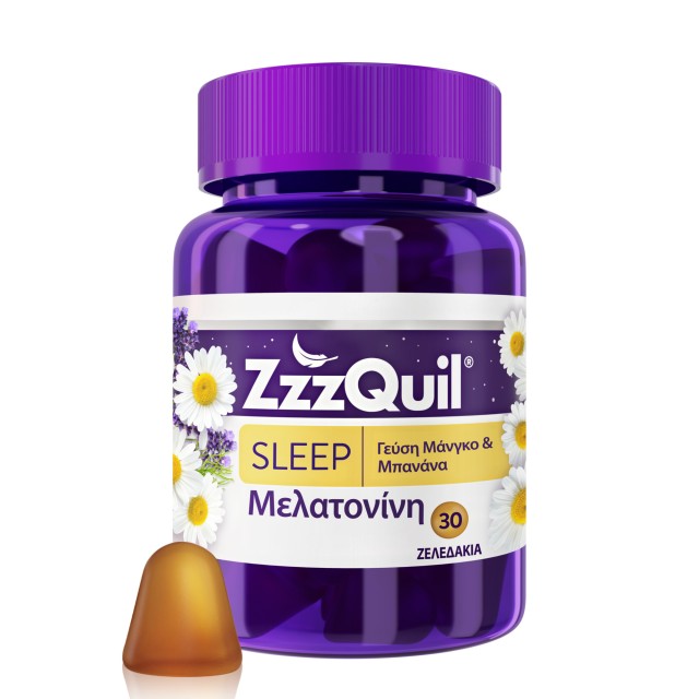 ZzzQuil Sleep Συμπλήρωμα Διατροφής με Μελατονίνη & Γεύση Μάνγκο - Μπαν &hellip;