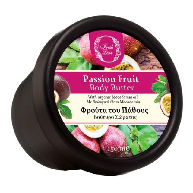 Fresh Line Passion Fruit Body Butter Ενυδατικό Βούτυρο Σώματος Φρούτα &hellip;