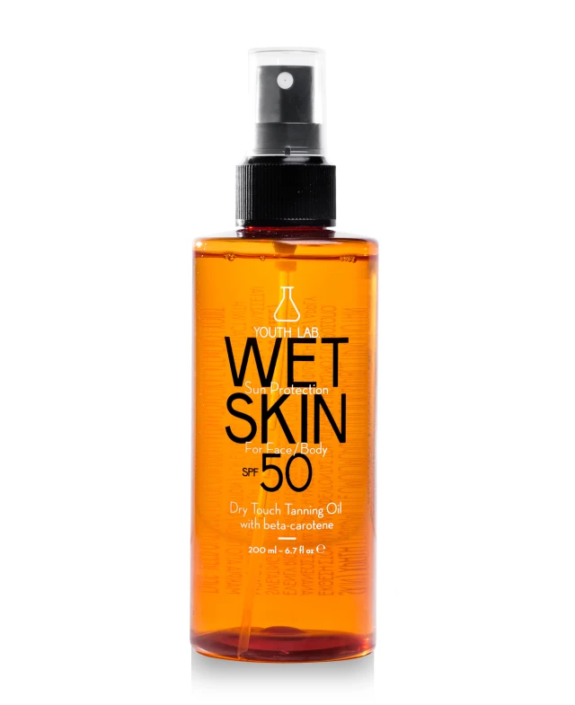Youth Lab Wet Skin Sun Protection Dry Oil For Face & Body SPF50 …