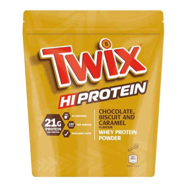 Twix Hi Protein Whey Πρωτεΐνη Ορού Γάλακτος με Γεύση Chocolate Biscuit … Twix Hi Protein Whey Πρωτεΐνη Ορού Γάλακτος με Γεύση Chocolate Biscuit …