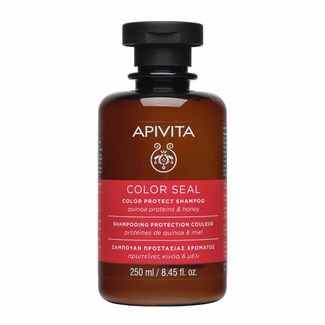 Apivita Color Seal Σαμπουάν Προστασίας Χρώματος με Πρωτεΐνες Κινόα & Μ … Apivita Color Seal Σαμπουάν Προστασίας Χρώματος με Πρωτεΐνες Κινόα & Μ …