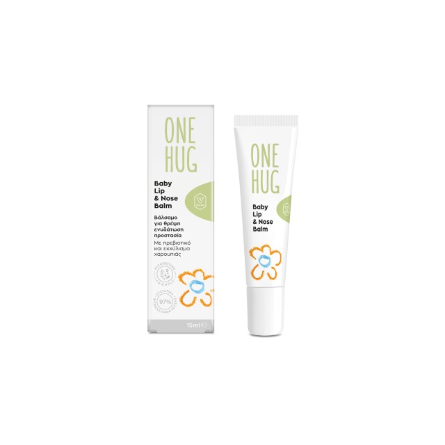 Vican One Hug Baby Lip & Nose Balm Βάλσαμο για Θρέψη, Ενυδάτωση & Προσ …