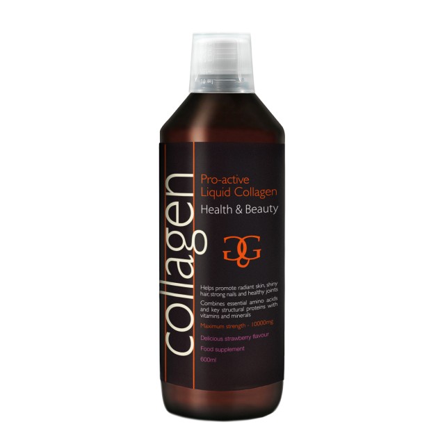 Collagen Pro Active Υγρό Πόσιμο Κολλαγόνο με Γεύση Φράουλα 600ml Collagen Pro Active Υγρό Πόσιμο Κολλαγόνο με Γεύση Φράουλα 600ml