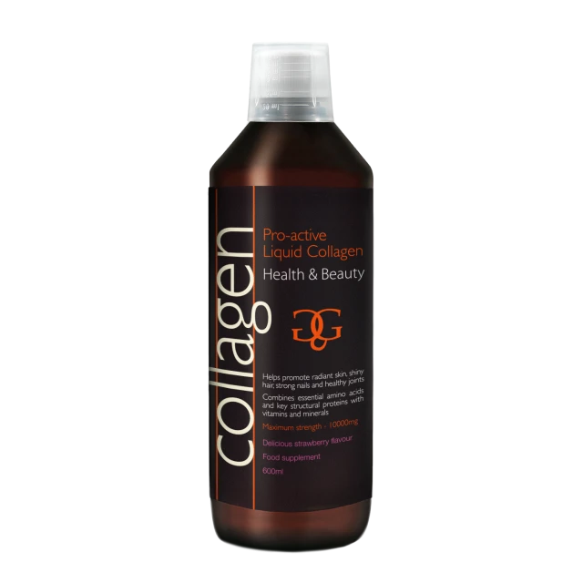 Collagen Pro Active Liquid Collagen Drink with Strawberry Flavor 600ml Collagen Pro Active Liquid Collagen Drink with Strawberry Flavor 600ml
