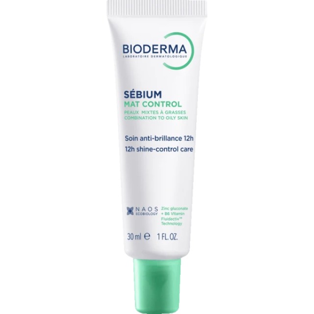 Bioderma Sebium Mat Control 12h Ενυδατική Κρέμα Προσώπου για Λιπαρό &hellip;