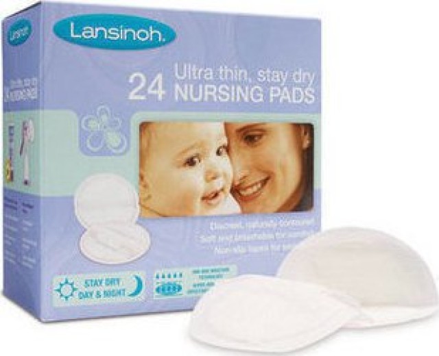 Lansinoh Disposable Breast Pads Επιθέματα Στήθους μιας Χρήσεως 24 Τεμά &hellip;
