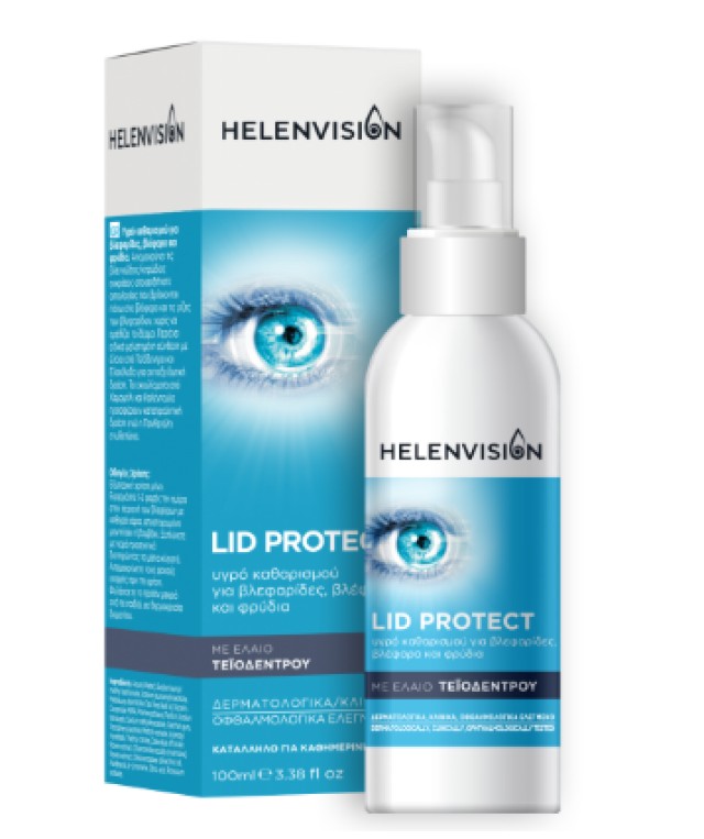Helenvision Lid Protect Υγρό Καθαρισμού για Βλεφαρίδες, Βλέφαρα & Φρύδ &hellip;
