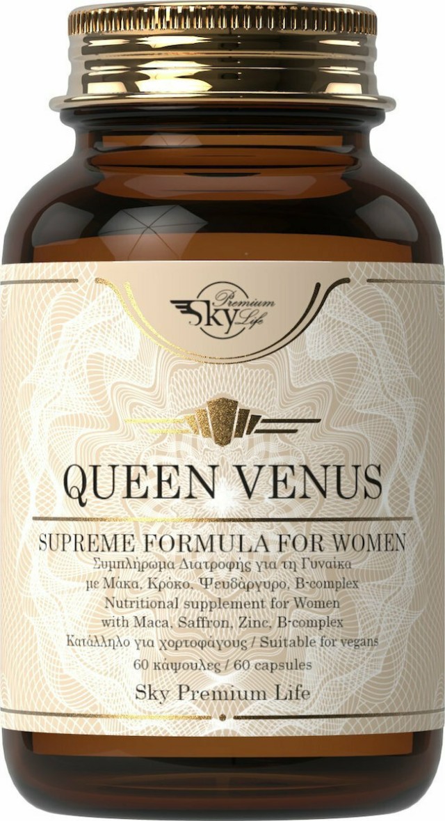 Sky Premium Life Women Queen Venus Supreme Formula Συμπλήρωμα Διατροφής για την Γυναίκα 60 Κάψουλες