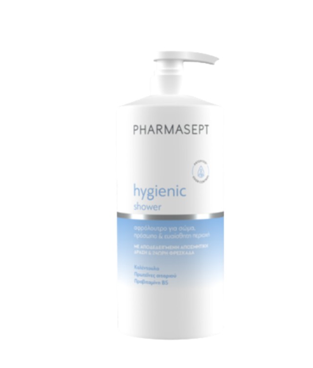 Pharmasept Hygienic Shower Αφρόλουτρο για Σώμα - Πρόσωπο - Ευαίσθητη Π &hellip;