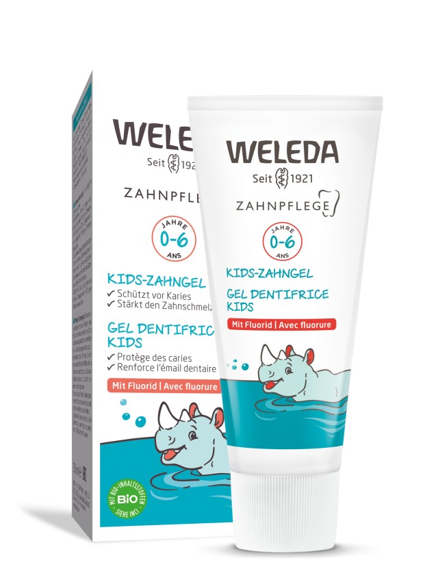 Weleda Kids Dental Gel Παιδική Οδοντόκρεμα με Φθόριο 1000ppm για Παιδι …