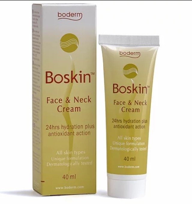 Boderm Boskin™ Face & Neck Cream 24ωρη Ενυδατική Κρέμα Προσώπου - Λαιμού 40ml