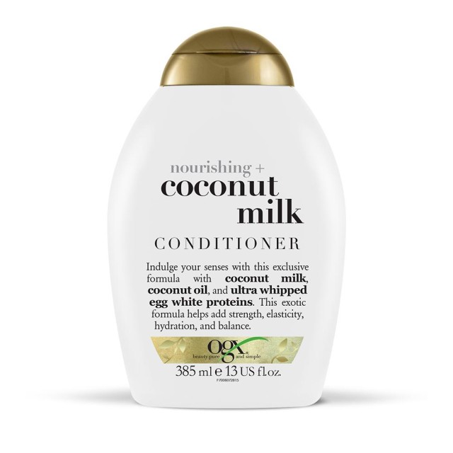 OGX Coconut Milk Conditioner Θρέψης για τα Μαλλιά 385ml
