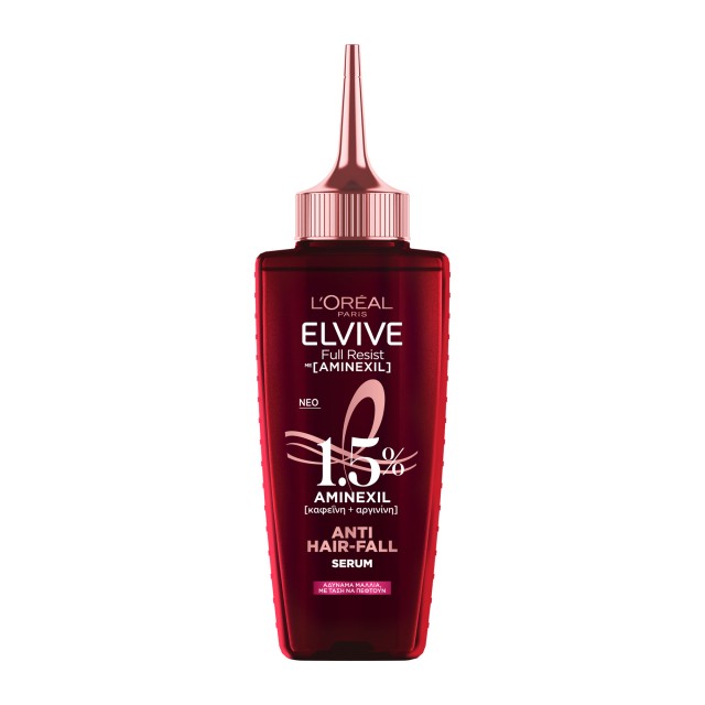 LOreal Elvive Full Resist 1,5% Aminexil Anti Hair Fall Serum Ορός Κατά …
