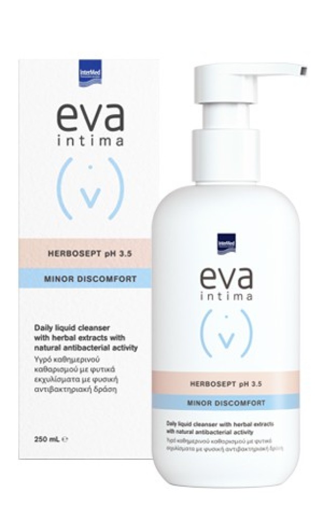 Intermed Eva Intima Herbosept Ph 3.5 Minor Discomfort Διάλυμα Κολπικής …