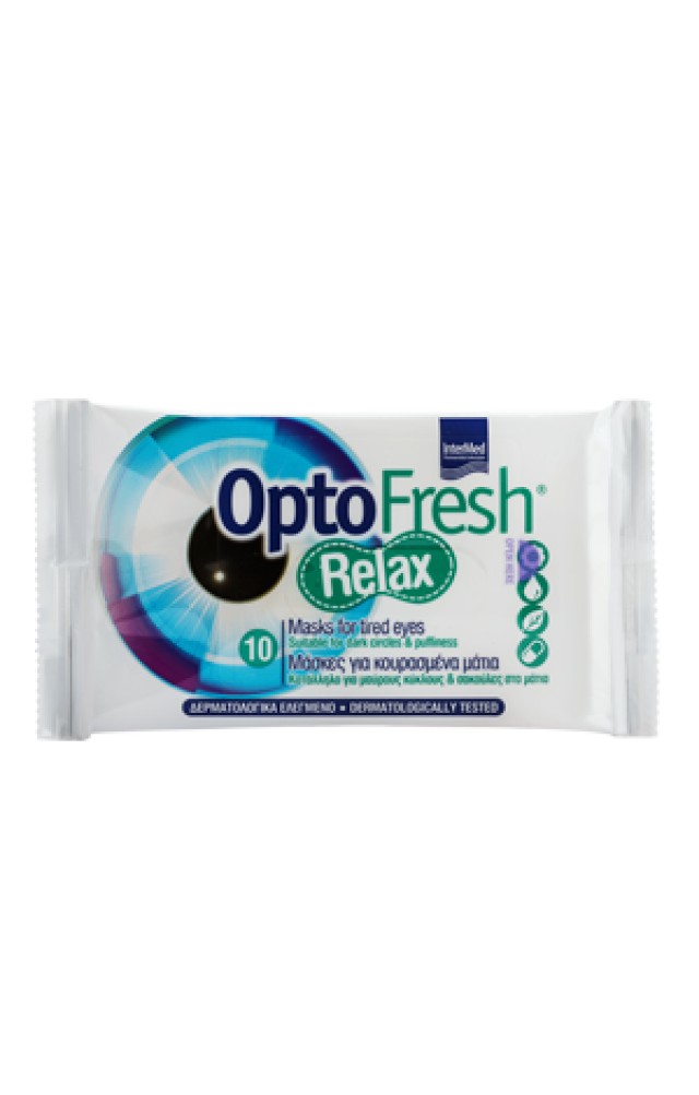 Intermed OptoFresh Relax Eyes Mάσκες για Κουρασμένα Μάτια 10 Τεμάχια Intermed OptoFresh Relax Eyes Mάσκες για Κουρασμένα Μάτια 10 Τεμάχια