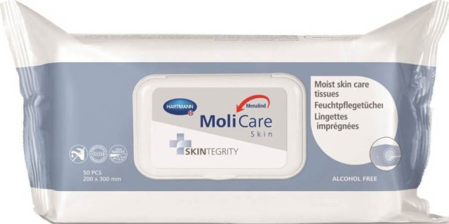 Menalind Professional Protect Clean Wet Wipes Υγρά Μαντιλάκια Καθαρισμού για Γρήγορο & Στοχευμένο Καθαρισμό Περιοχών του Δέρματος που φέρουν Ακαθαρσίες, 50 τεμάχια