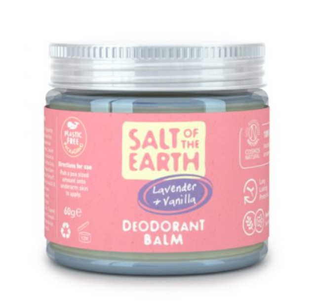 Salt of the Earth Vegan Lavender & Vanilla Αποσμητικό σε Μορφή Balm 60gr
