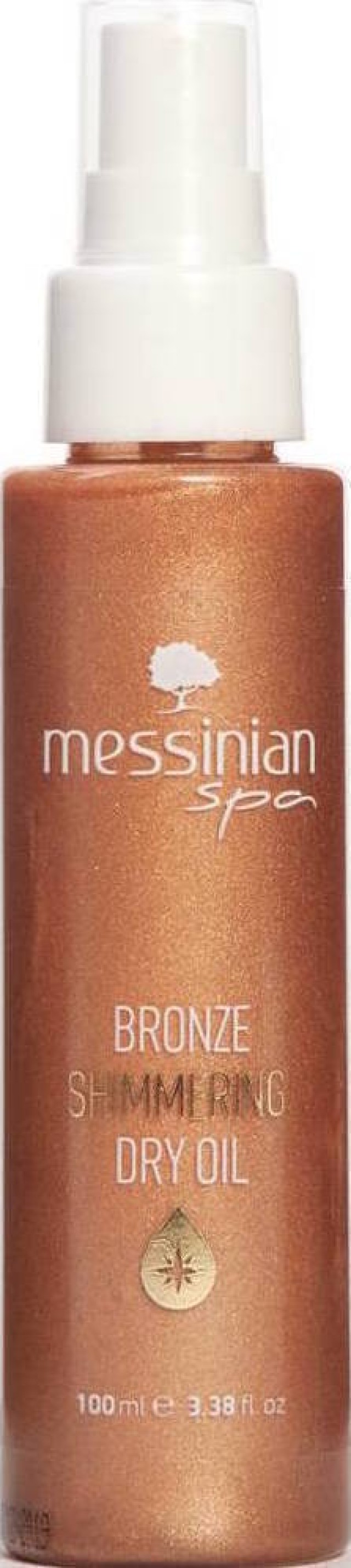 Messinian Spa Bronze Shimmering Dry Oil Λάδι Σώματος για Λαμπερό Μπρον …