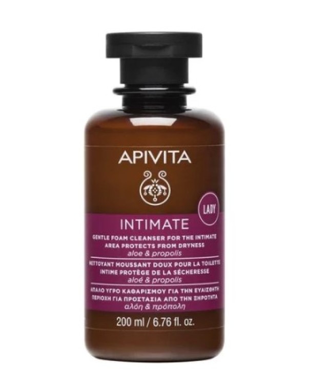 Apivita Intimate Lady Απαλό Υγρό Καθαρισμού για Την Ευαίσθητη Περιοχή …