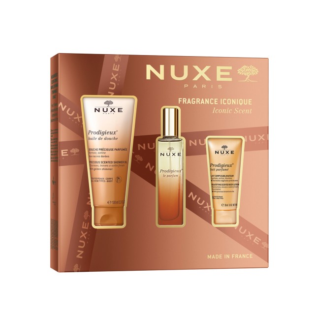 Nuxe PROMO Prodigieux Le Parfum 30ml & Prodigieux Shower Oil 100ml & P …