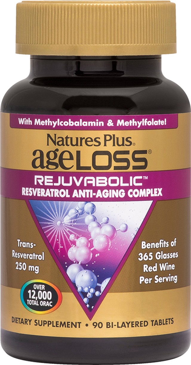 Natures Plus AgeLoss Rejuvabolic Συμπλήρωμα Διατροφής για το Ανοσοποιη …