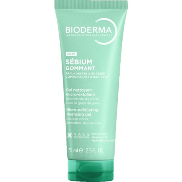Bioderma Sebium Gommant Gel Απολεπιστικό Προσώπου για Μικτές προς Λιπα … Bioderma Sebium Gommant Gel Απολεπιστικό Προσώπου για Μικτές προς Λιπα …
