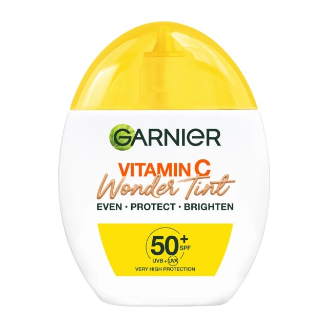 Garnier Vitamin C Wonder Tint SPF50+ Ενυδατική Κρέμα με Χρώμα σε … Garnier Vitamin C Wonder Tint SPF50+ Ενυδατική Κρέμα με Χρώμα σε …
