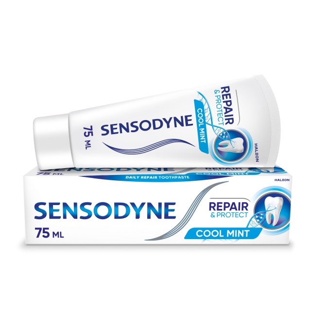 Sensodyne Repair & Protect Cool Mint Toothpaste with Mint Flavor for Reconstruction 75ml